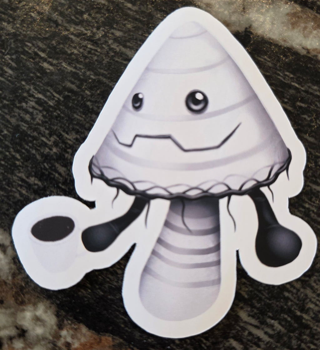 Shroomy Coffee Sticker