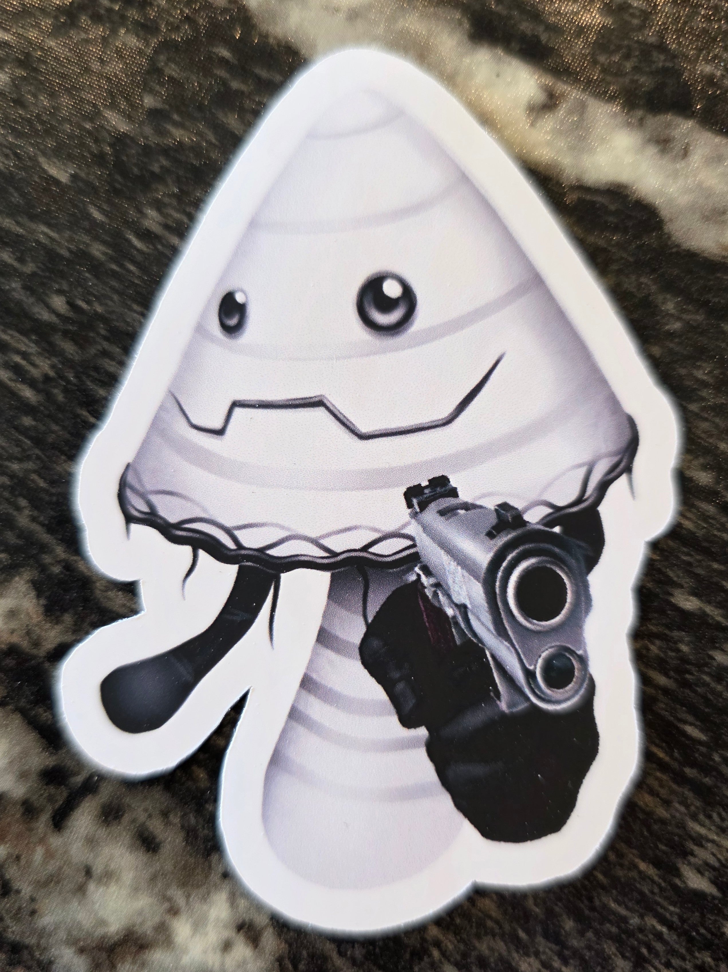 Shroomy Gun Emote