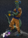 Darbku vs Friezkong Art Print