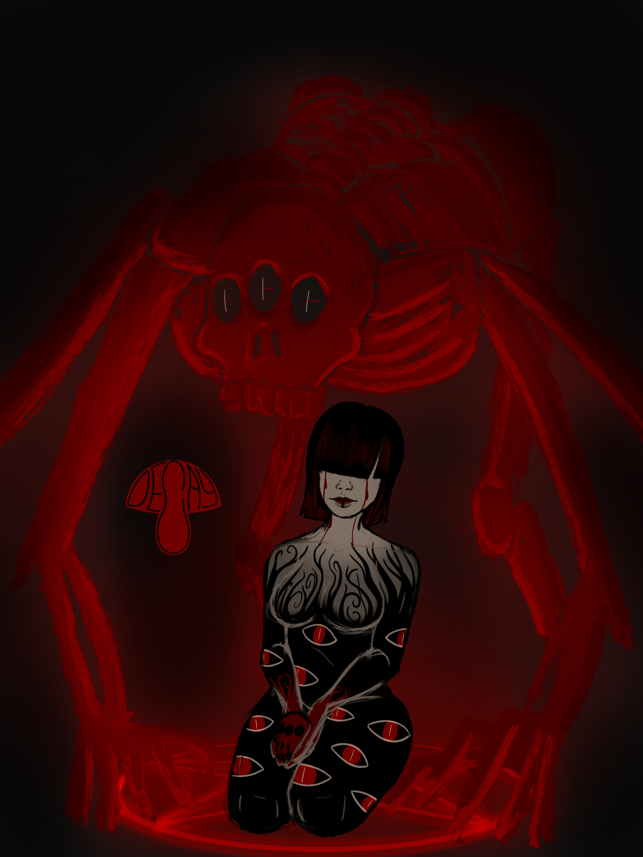 Goth Day Art Print