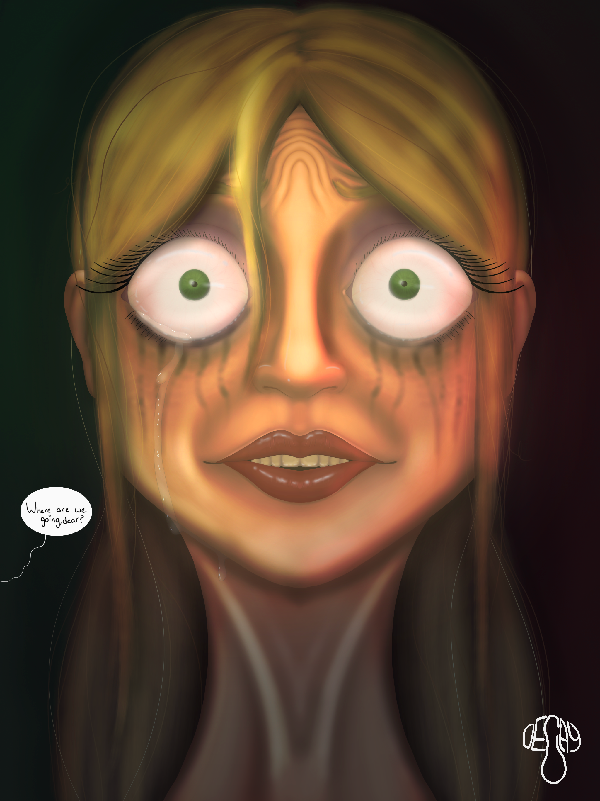 I Already Told You Art Print