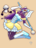 Magical Girl Decayable Art Print