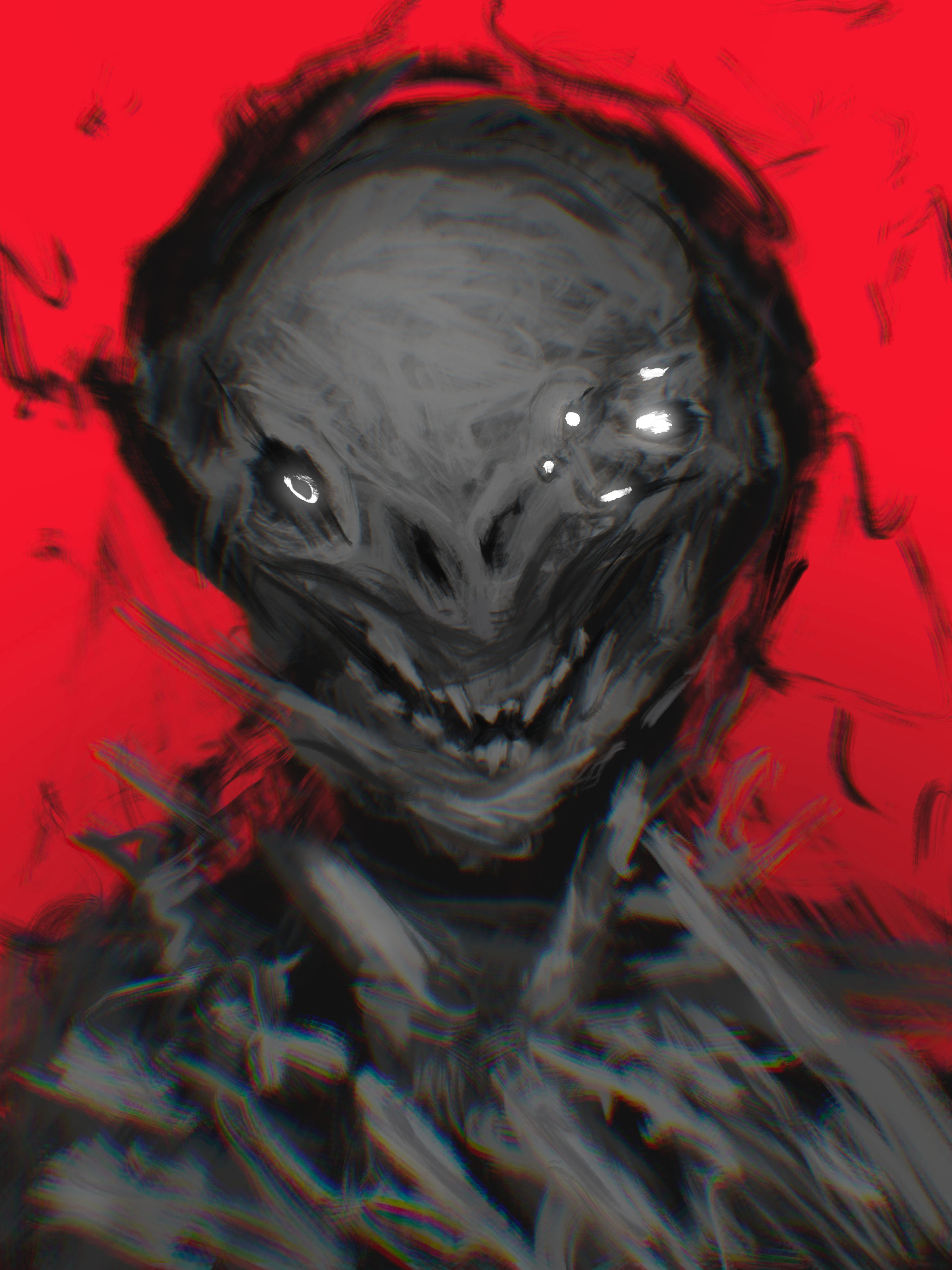 Demonic Art Print