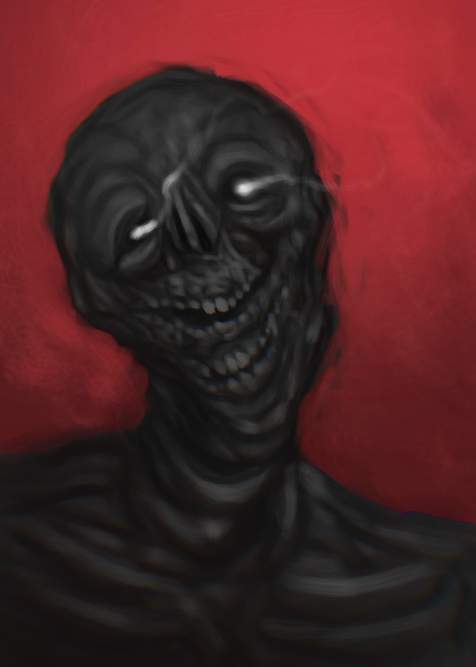 Double Smile Art Print