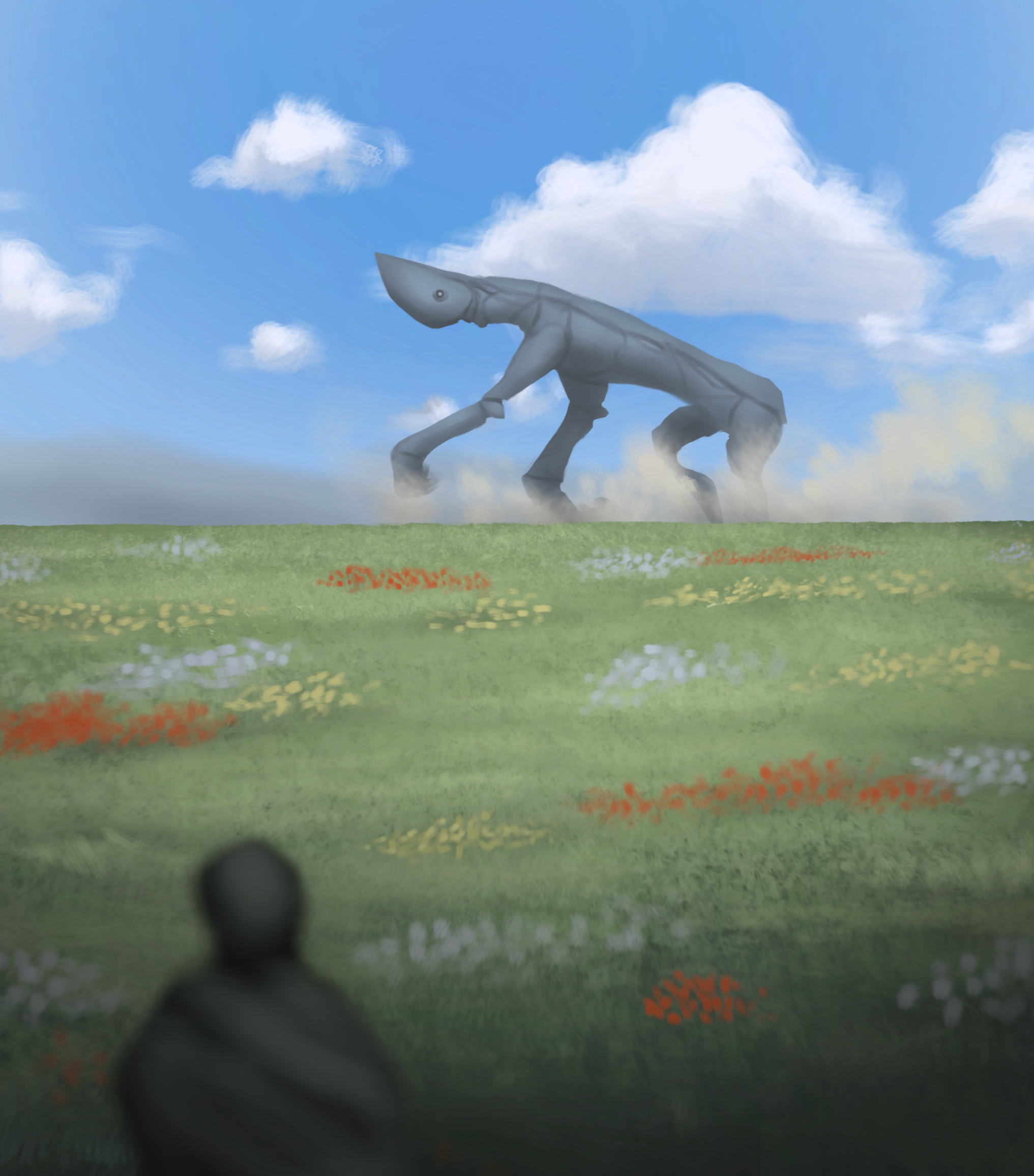 Fieldwalker Art Print