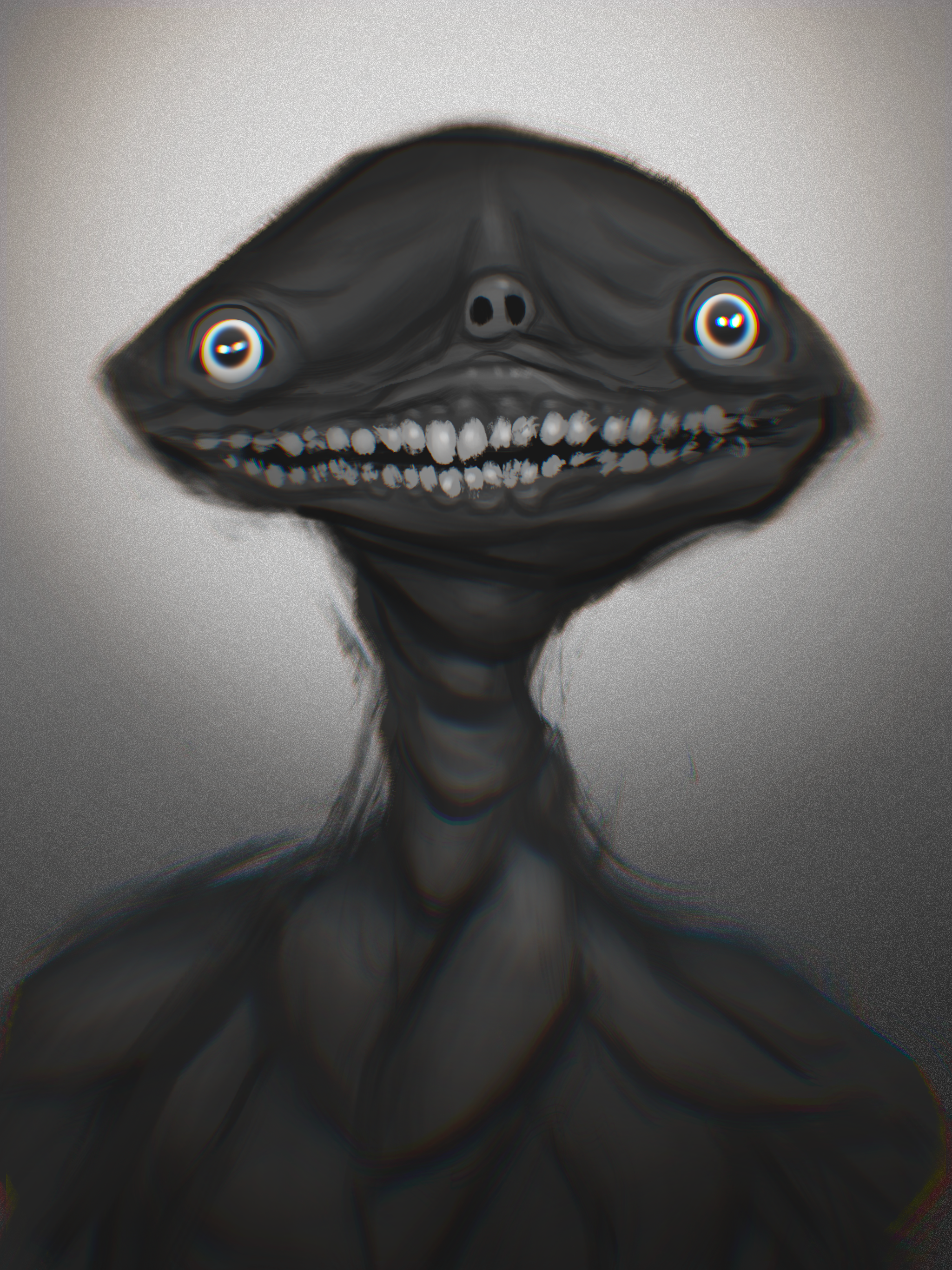 Grimpy Art Print
