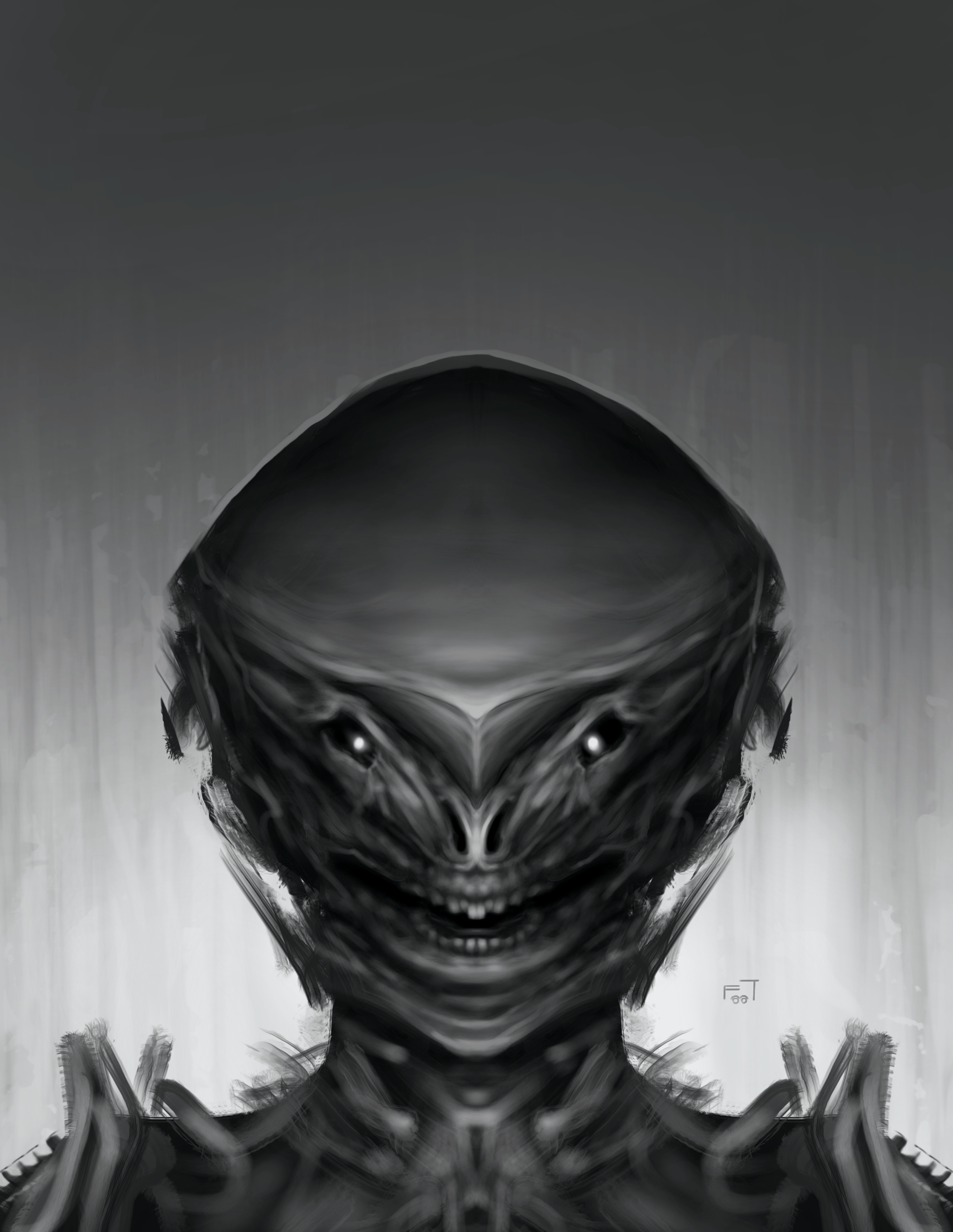 Happy Demon Art Print