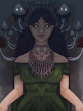 Mother of Shrooms Art Print