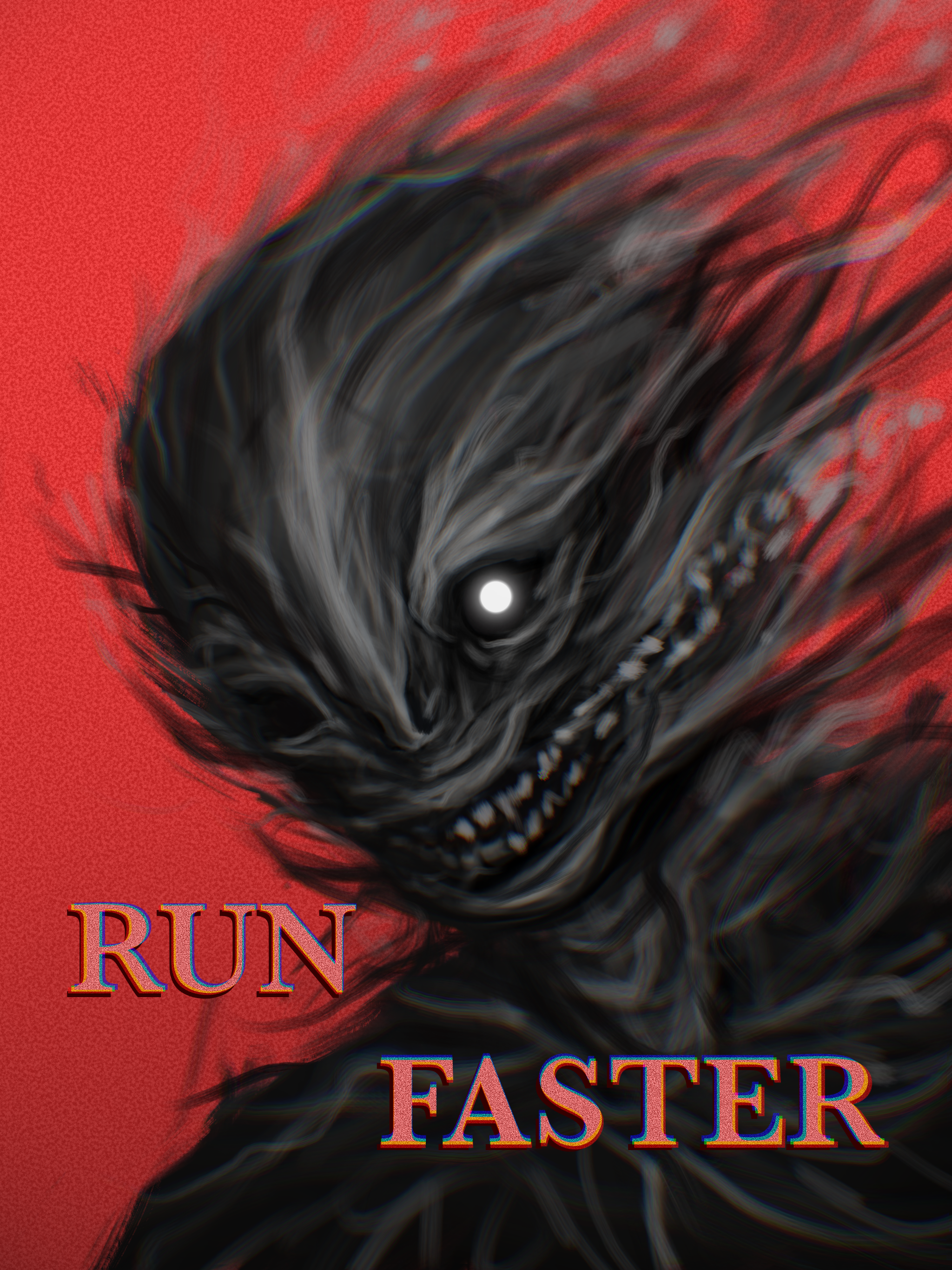 Run Faster Art Print