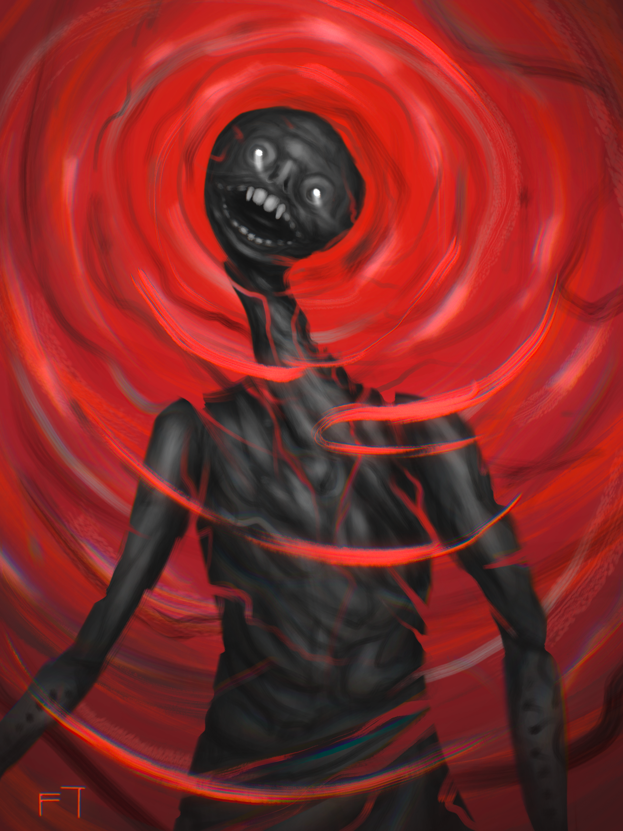 Shrieker Art Print